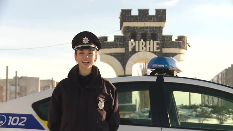 Рівненські поліцейські знялися у новорічному відео