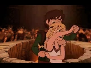 Hiccup and astrid dance