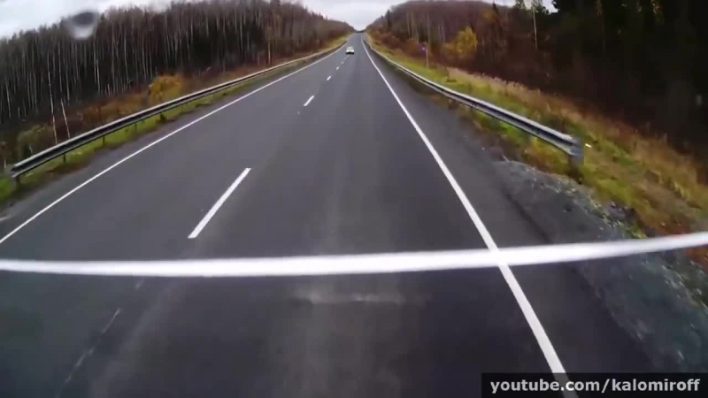 Лобовое столкновение с фурой