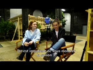 Millie bobby brown and sadie sink interview for 50 inside