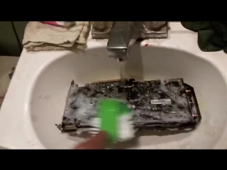 Как помыть видюху (vhs video)