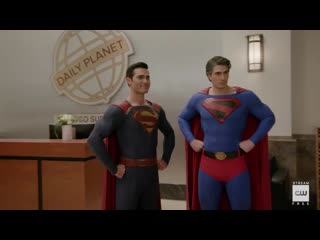 Dctv crisis on infinite earths crossover behind the scenes raining supermen (hd)