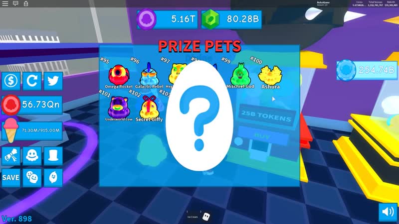 [robzi] симулятор мороженого секретное измерение! новые коды roblox ice cream simulator