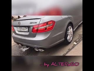 Mercedes е class amg w212 frozen grey