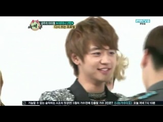 120409 minho mad at key and nice to the other members