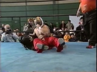 [#my1] tiger mask dick togo vs great sasuke ikuto hidaka