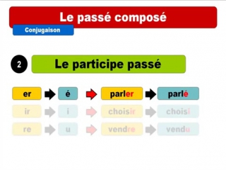 French lesson le passé composé