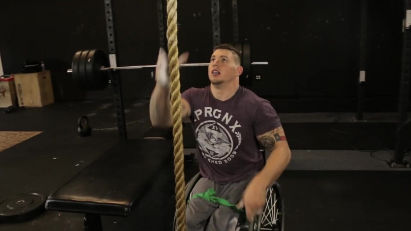 Wheelchair crossfit tabata zack ruhl (part 1)