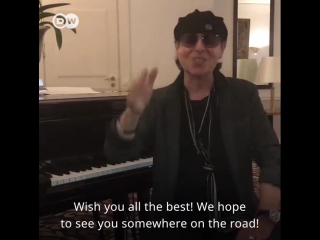 Scorpions singer klaus meine sent us some special greetings for dw’s 65th anniversary!