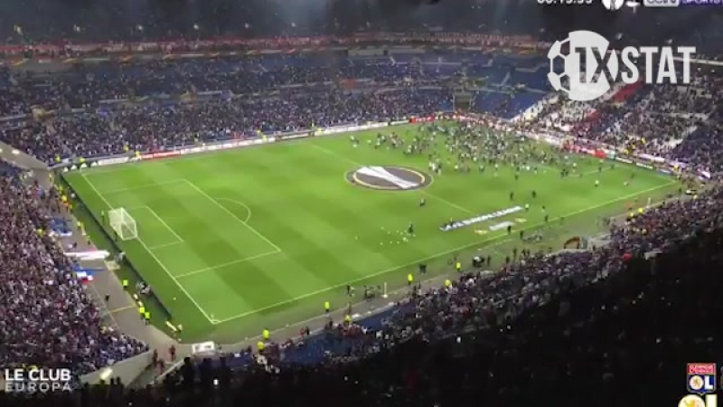 Беспорядки на матче «лион» «бешикташ»