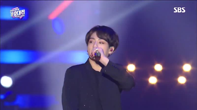 ‘상남자’ 야성미 폭발하는 방탄소년단의 외침 @2018 sbs 가요대전 2부 20181225 hd