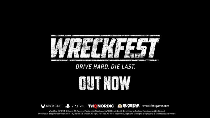 Wreckfest console release trailer