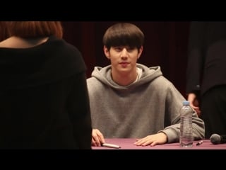 [fancam] 161106 фансайн в бундане (часть 2 1)