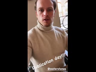 Sam heughan clanlands signing books