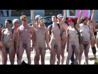 Valentines day nude walk 2016