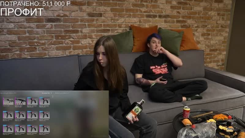 [evelone rofls] арина свинячит дома у эвелона