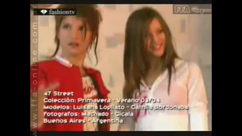 Luisana lopilato y camila bordonaba 47 street primavera | verano