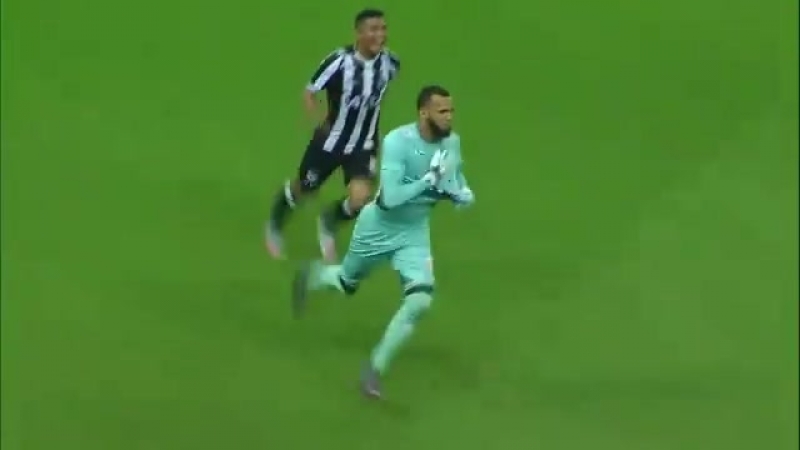 Ball street goalkeeper everson slotting a freekick against corinthians the beauty of south ameri