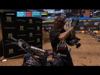 Jarryd mcneil jumps 43 feet to win moto x step up gold x games minneapolis 201