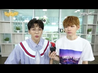 170726 noh taehyun and takada kenta interview @ tong tong tv