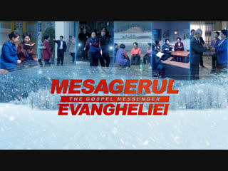 Trailer „mesagerul evangheliei” predicând evanghelia împărăției cerurilor tuturor