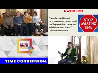 2 hmt 2019 02 02 time conversion the secret to achieving your life goals day 1, session 1