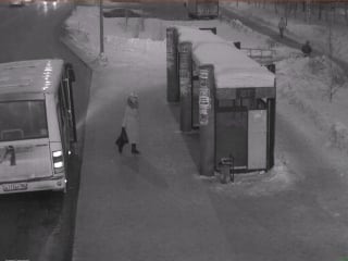 В сургуте сбили женщину на останое 30 01 16