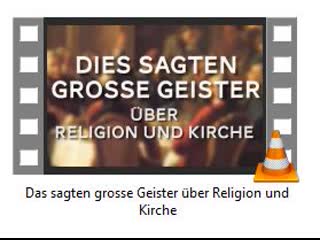 Das sagten grosse geister über religion und kirche