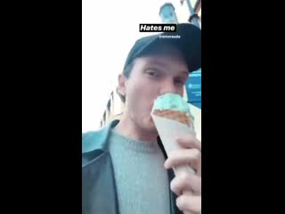 New clip of luke and emeraude via @lukebaines ig story shadowhunters mp4