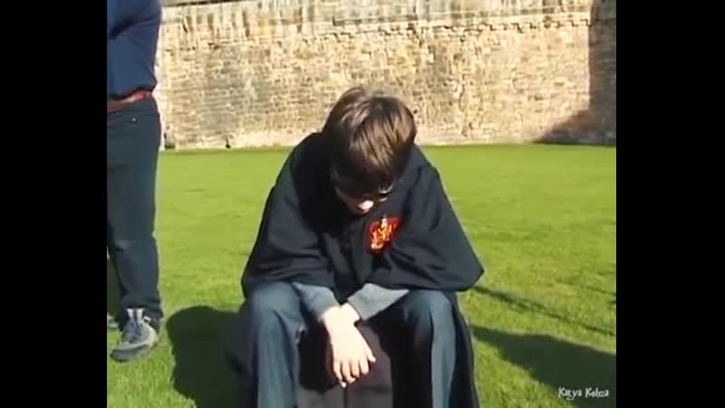 Редкие видеозаписи со съемок гарри поттера 2000 года