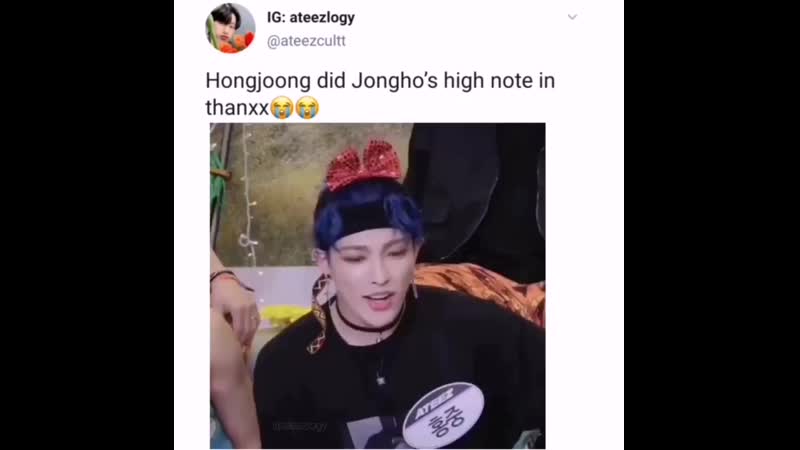 Good in all positions #ateez #hongjoong #jongho