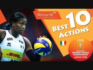 Top 10 best actions by miriam sylla fivb womens wch 2018