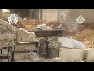 Terrorists in syria keep on taking advantage of improvised propane tank rockets