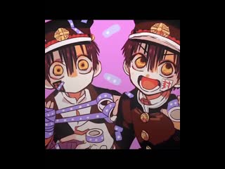 | toilet bound hanako kun//jibaku shounen hanako kun | vine/edit | hanako kun [amane yugi] & tsukasa yugi