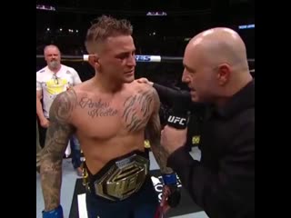 Dustin poirier win max holloway and khabib nurmagomedov #ufc236