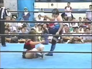 Andromeda, kyoko ichiki, yoshiko tamura vs chiharu nakano, marcela, tanny mouse (bjw 8/10/1998)