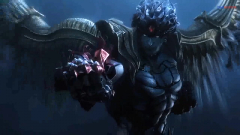 Битва двух монстров в анимэ теккен кровная месть