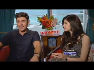 Exclusive #zacefron talks baywatch and backstreet boys! 💦