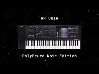 Распакоа arturia polybrute noir