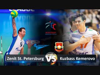 Kuzbass kemerovo vs zenit st petersburg highlights russian volleyball super league