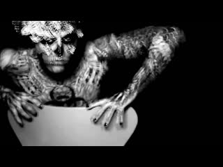 Rick genest x 74 magazine bts x izaio