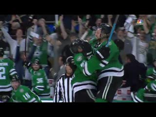 Klingberg wins it in ot for stars dalvsnsh r1gm6