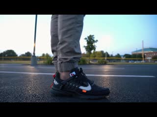 Off white nike presto black outfits review!