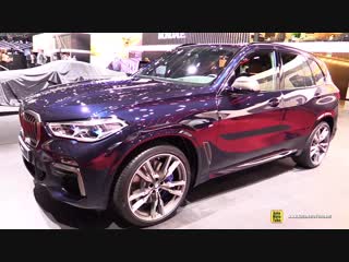 2019 bmw x5 m50d 400hp exterior and interior walkaround debut at 2018 paris motor show