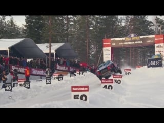 Rewatch the best moments of rally sweden wrc 2018