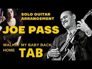 "walkin' my baby back home" (by joe pass solo guitar version) natalia kiselyova