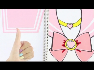 Decora tus cuadernos sailor moon kawaii regreso a clases