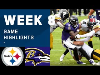 Steelers at ravens | week 8 | highlights nfl 2020