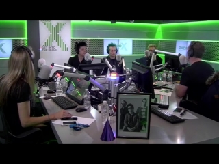 Green day @ the chris moyles show on radio x pt 1, 10/11/2016