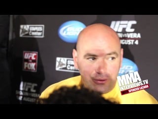 Dana white talks anderson silva's next opponent, no chance of nick diaz, rashad vs weidman, gsp